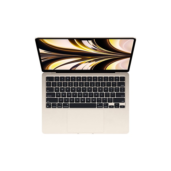 Apple 13-inch MacBook Air: Apple M2 chip with 8-core CPU and 8-core GPU, 256GB - Starlight