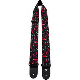 Perri's Fabric Guitar Strap Chili Peppers 2 in.