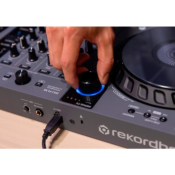 Pioneer DJ DDJ-FLX6-GT 4-deck Rekordbox and Serato DJ Controller - Graphite