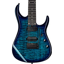 Ster... Sterling by Music Man JP157D John Petrucci Signature With DiMarzio Pickups 7-String Electric Guitar Cerulean Paradise