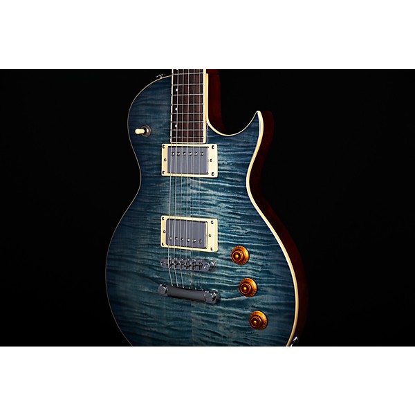 Mitchell MS470 Mahogany Body Electric Guitar Denim Blue Burst