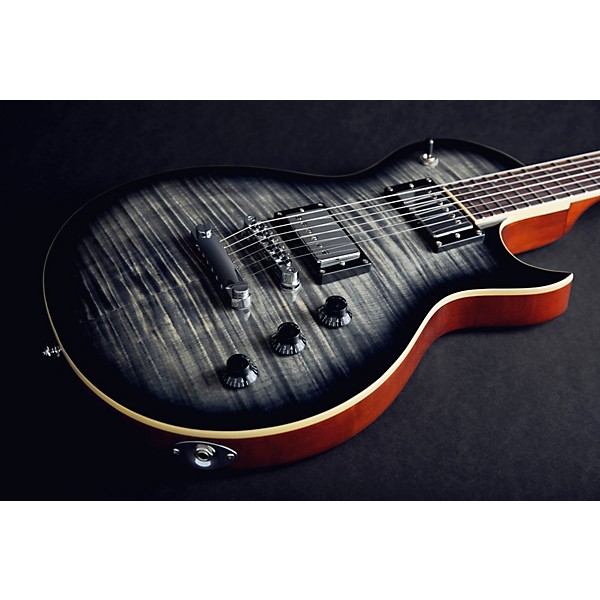 Mitchell MS470 Mahogany Body Electric Guitar Widow Black Burst