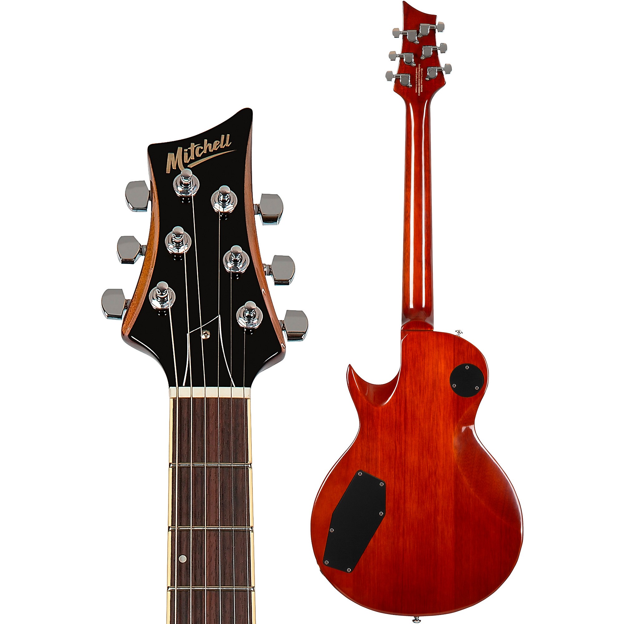 Open Box Mitchell MS470 Mahogany Body Electric Guitar Bengal
