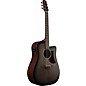 Ibanez AAD50CE Advanced Sitka Spruce-Sapele Grand Dreadnought Acoustic-Electric Guitar Charcoal Burst