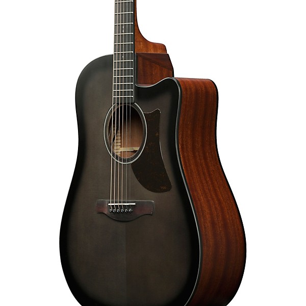 Ibanez AAD50CE Advanced Sitka Spruce-Sapele Grand Dreadnought Acoustic-Electric Guitar Charcoal Burst