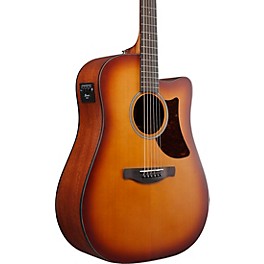 Ibanez AAD50CE... Ibanez AAD50CE Advanced Sitka Spruce-Sapele Grand Dreadnought Acoustic-Electric Guitar Light Brown Sunburst