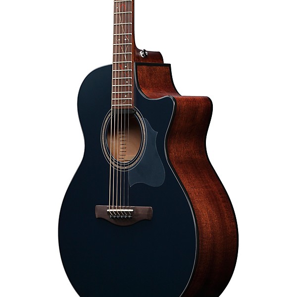 Ibanez AE275 Sitka Spruce-Okoume Acoustic-Electric Guitar Dark Tide Blue Flat