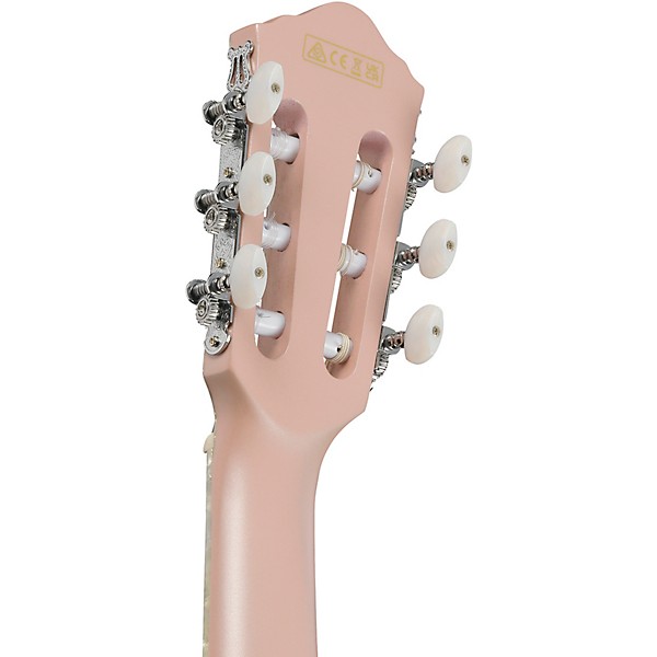Ibanez TOD10N Tim Henson Signature Nylon-String Acoustic-Electric Guitar - Pearl Pink Flat