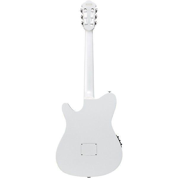 Ibanez TOD10N Tim Henson Signature Nylon-String Acoustic-Electric Guitar - Silver Metallic Flat