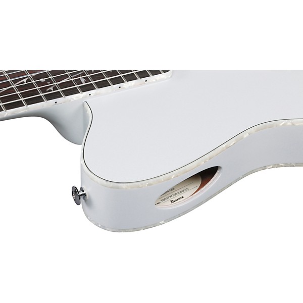 Ibanez TOD10N Tim Henson Signature Nylon-String Acoustic-Electric Guitar - Silver Metallic Flat