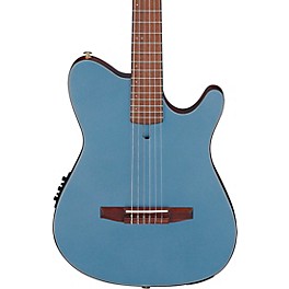 Ibanez FRH10N Nylon-String Acoustic-Electric... Ibanez FRH10N Nylon-String Acoustic-Electric Guitar Indigo Blue Metallic Flat