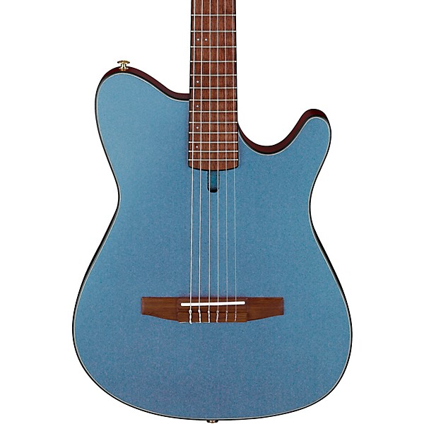 Ibanez FRH10N Nylon-String Acoustic-Electric Guitar Indigo Blue