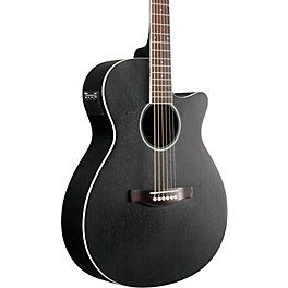 Ibanez AEG7MH Grand Concert Acoustic-Electric Guitar ... Ibanez AEG7MH Grand Concert Acoustic-Electric Guitar Weathered Black