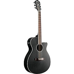 Ibanez AEG7MH Grand Concert Acoustic-Electric Guitar Weathered Black