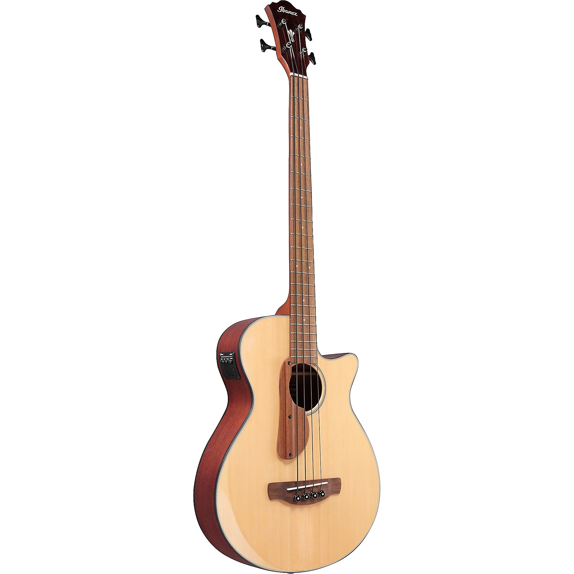 Ibanez AEGB30E Spruce-Sapele Acoustic-Electric Bass Guitar