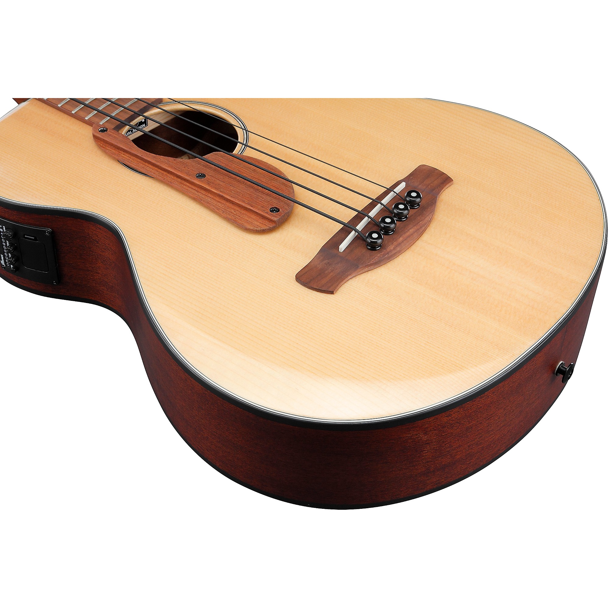 Ibanez AEGB30E Spruce-Sapele Acoustic-Electric Bass Guitar
