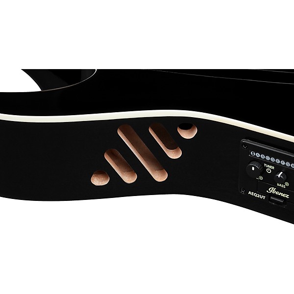 Ibanez URGT100 RG Tenor Spruce-Okoume Acoustic-Electric Ukulele Black