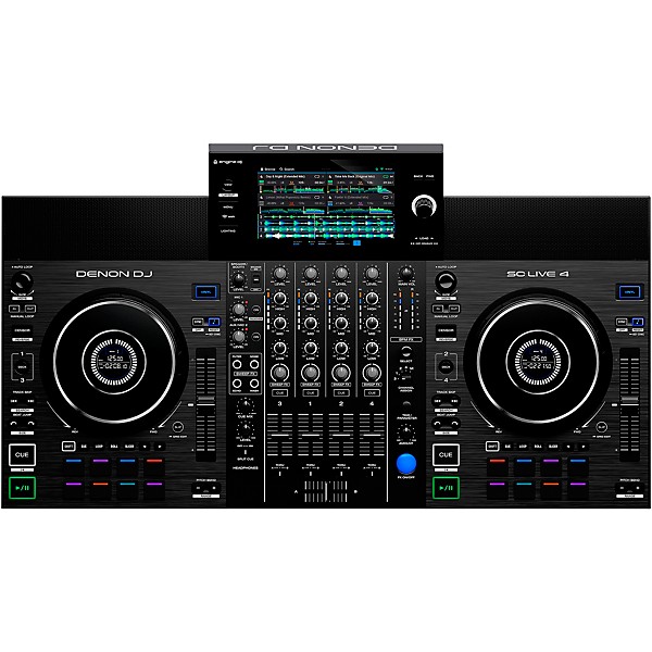 Open Box Denon DJ SC Live 4 4-Deck Standalone DJ Controller Level 1