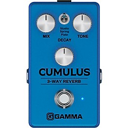 GAMMA Cumulus 3-Way Reverb Effects Pedal