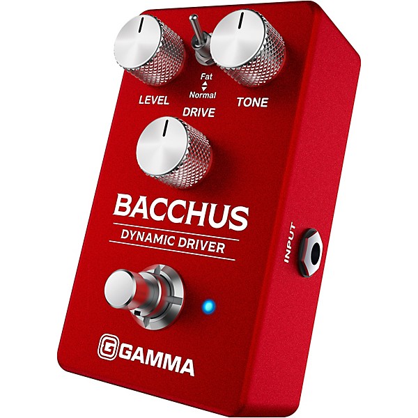 Open Box GAMMA BACCHUS Dynamic Driver Effects Pedal Level 1