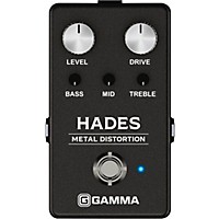 GAMMA Hades Metal Distortion Effects Pedal