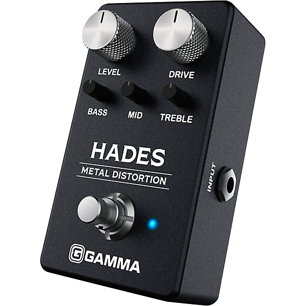 Open Box GAMMA HADES Metal Distortion Effects Pedal Level 1