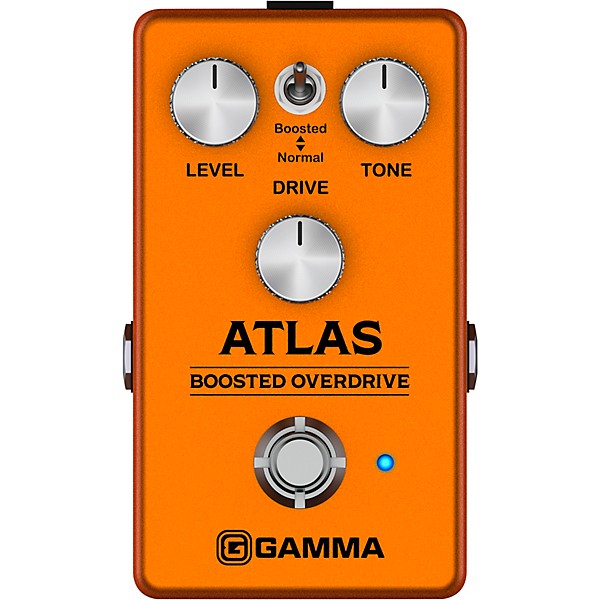GAMMA Atlas Boosted Overdrive Effects Pedal | Guitar Center