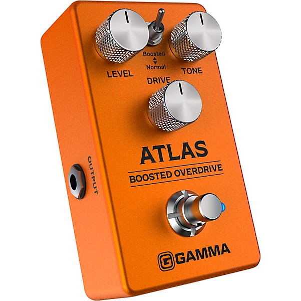 GAMMA Atlas Boosted Overdrive Effects Pedal