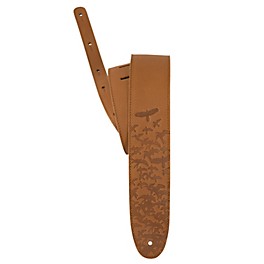 PRS Leather Bird Swarm Strap Rust 2.5 in. PRS Leather Bird Swarm Strap Tan 2.5 in.