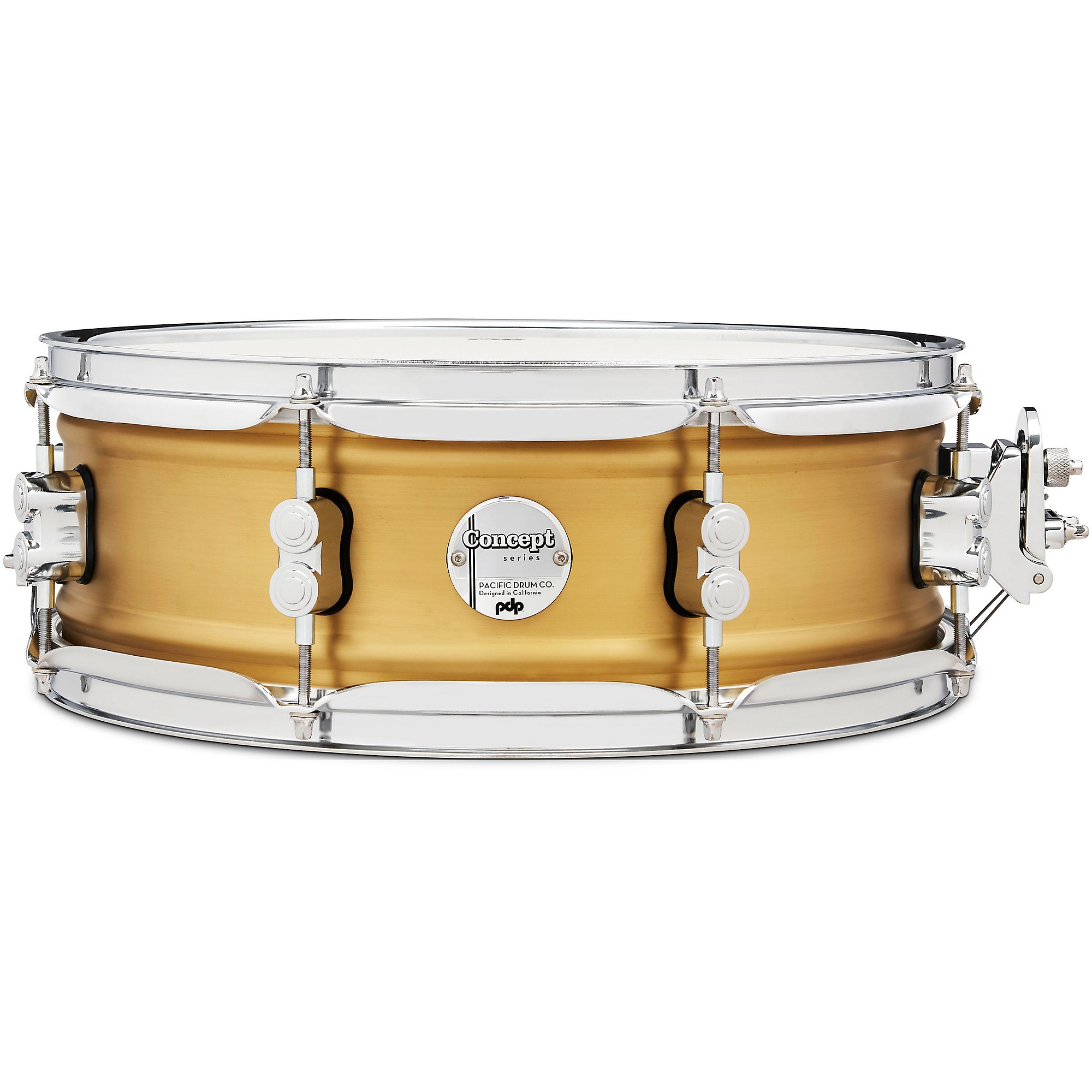 PDP Concept Dual-beaded 1mm Natural Satin Brushed Brass 5x14 Snare Drum -  Dales Drum Shop 2024