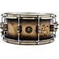 PDP by DW Limited Mapa Burl Snare Drum 14 x 5.5 in. Black Burst thumbnail