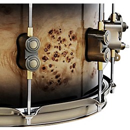 PDP by DW Limited Mapa Burl Snare Drum 14 x 5.5 in. Black Burst