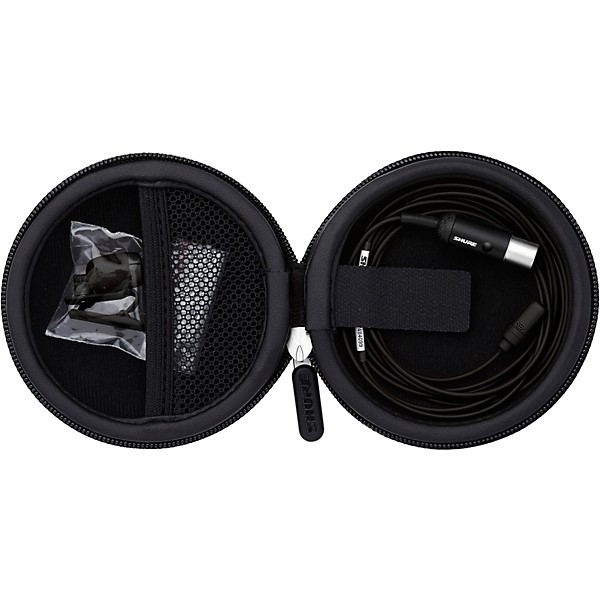 Shure UL4 UniPlex Cardioid Subminiature 4 Pin Lavalier Microphone Black