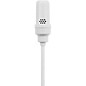 Shure UL4 UniPlex Cardioid Subminiature 4 Pin Lavalier Microphone White