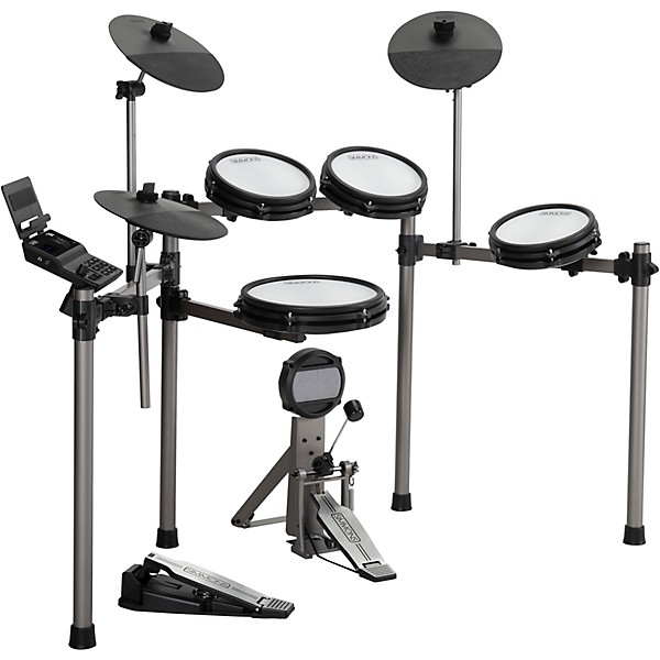 Simmons Titan 50 Electronic Drum Kit With Mesh Pads, Bluetooth and DA2112 Drum Amp
