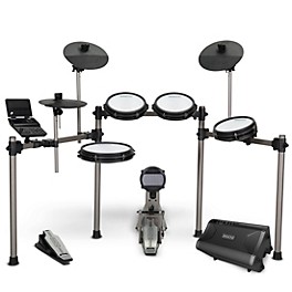 Simmons Titan 50 Electronic Drum Kit With Mesh Pads, Bluetooth and DA2110 Drum Amp