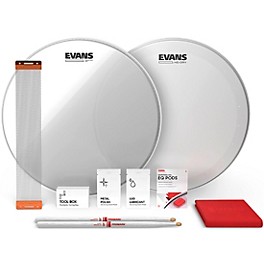 Evans HD Dry Snare Tune-Up Kit 14 in. Evans HD Dry Snare Tune-Up Kit 13 in.