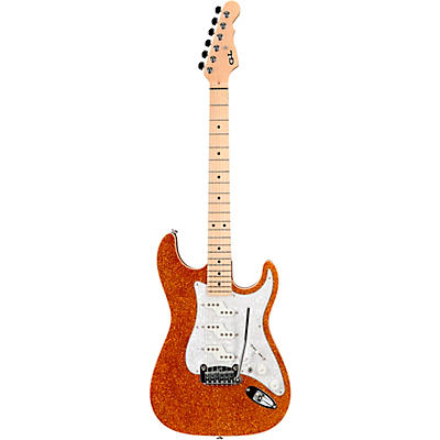 G&L Gc Limited-Edition Usa Comanche Electric Guitar Orange Flake for sale