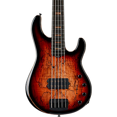 Ernie Ball Music Man 35Th Anniversary Stingray 5 5-String Electric Bass Spalted Sunburst for sale