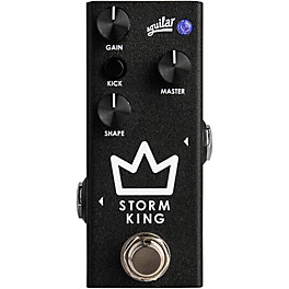 Aguilar Storm King Distortion/Fuzz Bass Effects Pedal Black