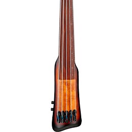 Open Box Ibanez UB805 5-String Upright Bass Level 2 Mahogany Oil Burst 197881114589
