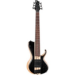 Ibanez BTB866SC 6-String Electric Bass Weathered Black Low Gloss