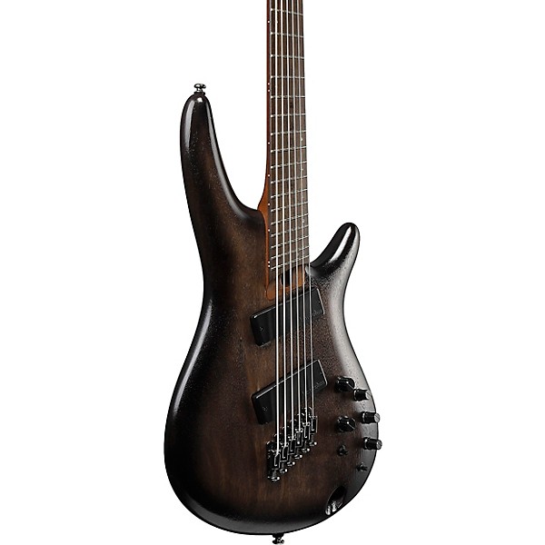 Ibanez SRC6MS 6-String Multi-Scale Electric Bass Black Stained Burst Low Gloss