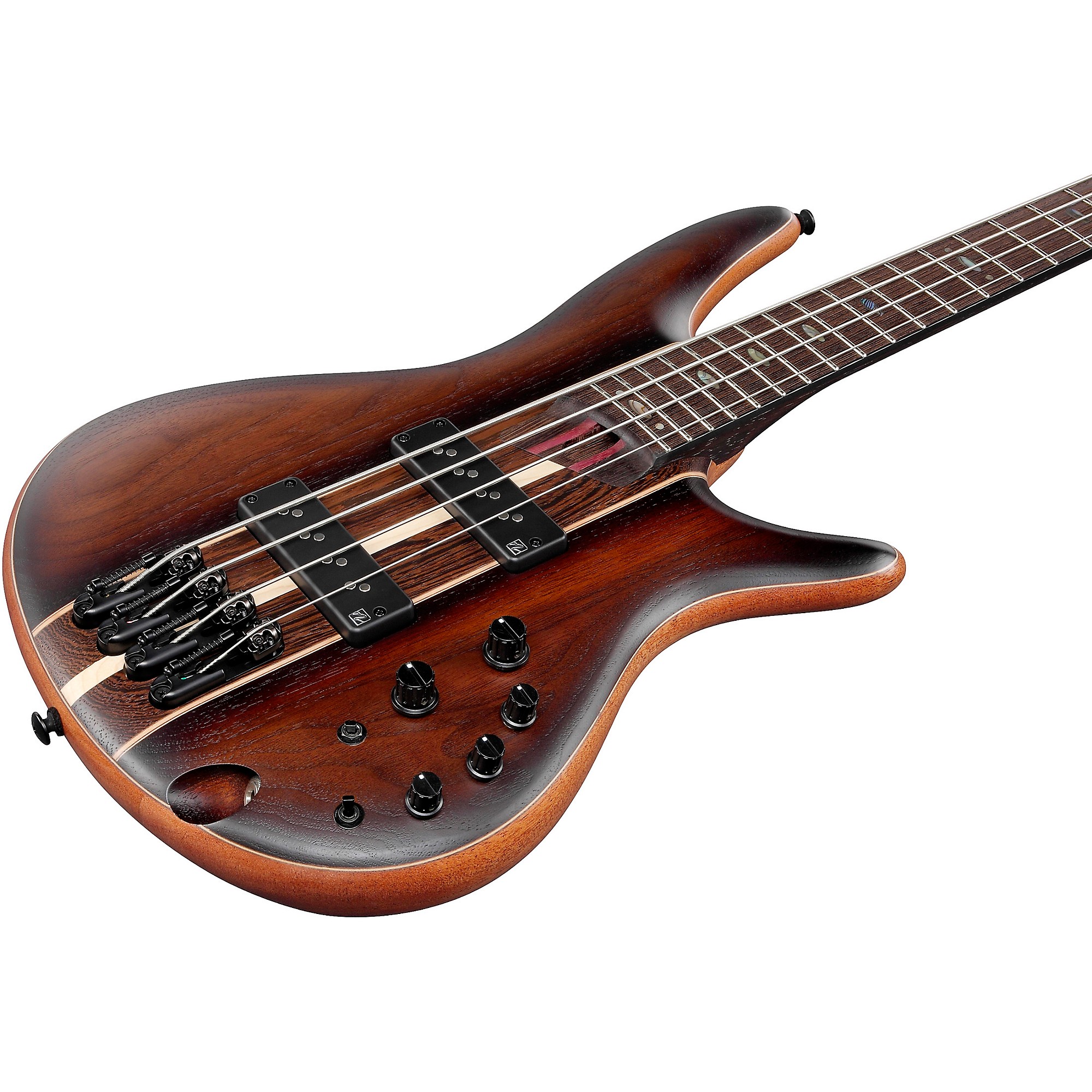 Ibanez Premium SR1350B 4-String Electric Bass Dual Mocha Burst 