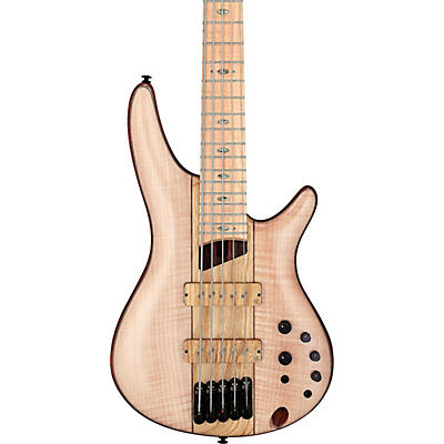Ibanez Premium Sr5fmdx2 5-String Electric Bass Natural Low Gloss for sale