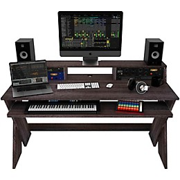 Glorious Sound Desk Pro Studio Station Walnut
