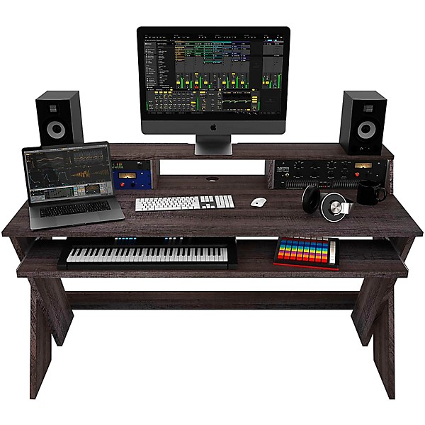 Glorious Sound Desk Pro Studio Station Walnut