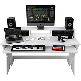 Glorious Sound Desk Pro Studio Station White