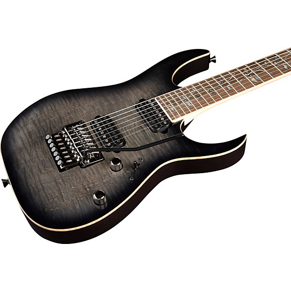 Ibanez RG8527 RG j.custom 7 String Electric Guitar Black Rutile