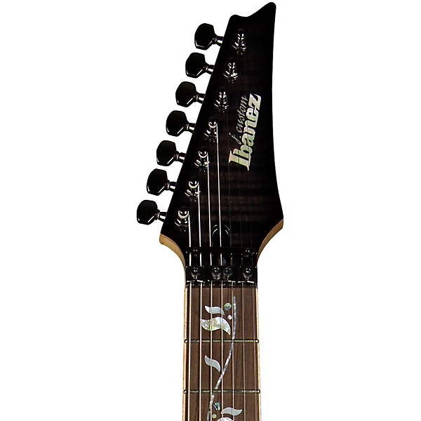 Ibanez RG8527 RG j.custom 7 String Electric Guitar Black Rutile